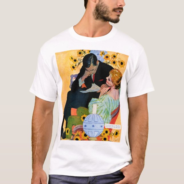 T-shirt L'amour meurt lentement (Devant)