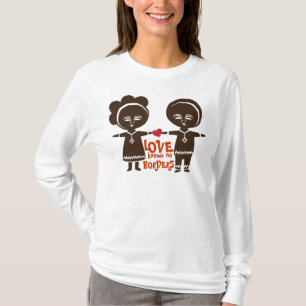 T-shirt L'amour ne connaît aucune frontière