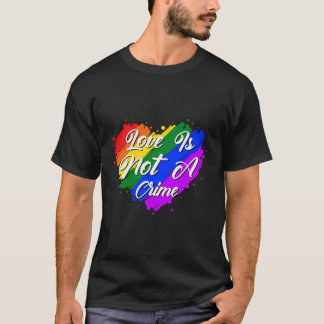 T-shirt L'amour n'est pas un crime