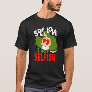 T-shirt L'Amour Personnel N'Est Pas Égoïste Mignonne Posit