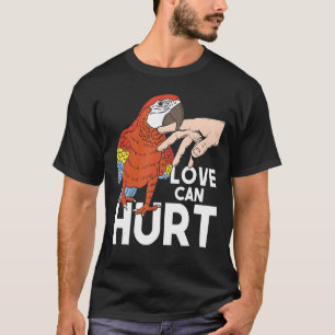 T-shirt L'amour peut nuire au perroquet Whisperer Animal Z