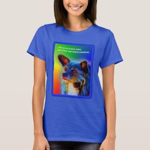 T-shirt L'Amour Pour Les Animaux Citer Inspirationnel