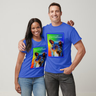 T-shirt L'Amour Pour Les Animaux Citer Inspirationnel