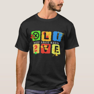 T-SHIRT L'AMOUR PROFOND SAUVE DES VIES