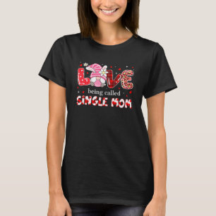 T-shirt L'Amour S'Appelle Maman Simple Gnome Léopard Mère
