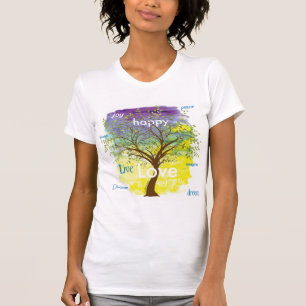 T-shirt L'amour vivant se développent