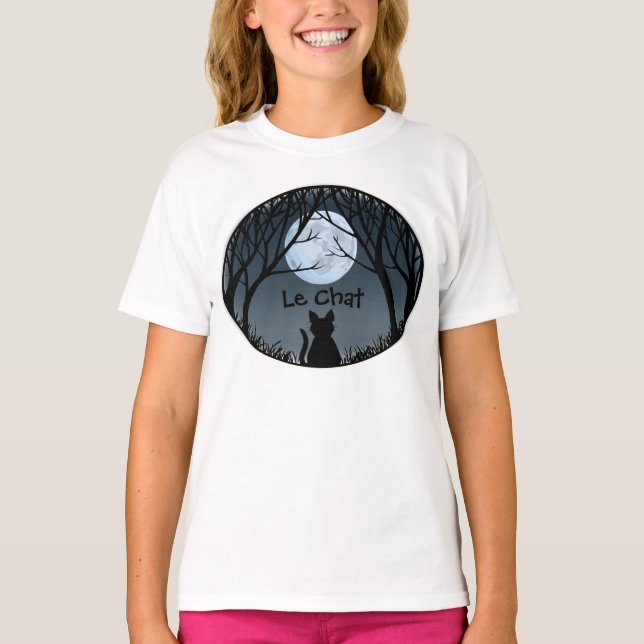T-shirt L'Amoureux des chats de la chemise Fat Cat Sweatsh (Devant)