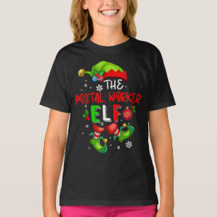 T-shirt L'Amoureux du costume elf de Noël du travailleur p