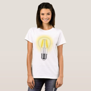 T-shirt Lampe à néon