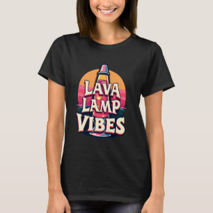 T-shirt Lampe de lave Retro esthétique Psychédélique Vibes
