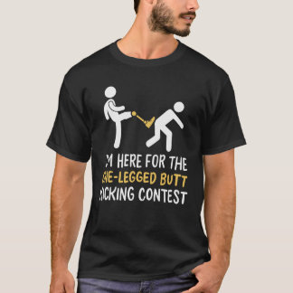 T-shirt L'amputé de jambe plaisante le Humour d'amputation