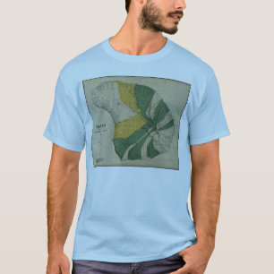 T-shirt Lanai, 1878, carte vintage d'Hawaï