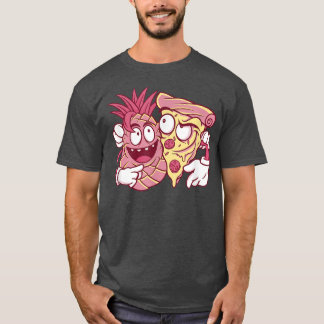T-shirt L'ananas appartient sur Pizza, Amateur de pizza Re