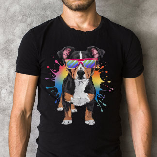 T-shirt Lancashire Heeler avec lunettes de soleil Design c