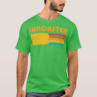 T-shirt Lancaster Pennsylvania Vintage Souvenir désorganis