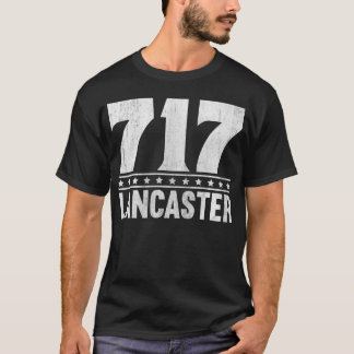 T-shirt Lancaster Pennsylvanie indicatif régional 717