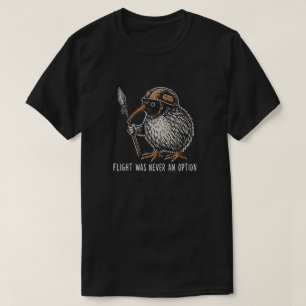 T-shirt Lance d'oiseau Kiwi tactique drôle vintage