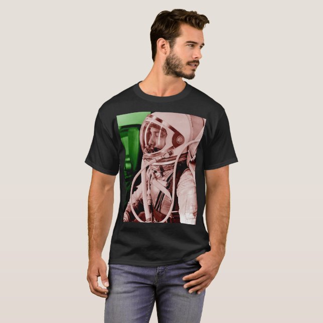 T-shirt Lancement d'Alan Shepard-Mercury (Devant entier)