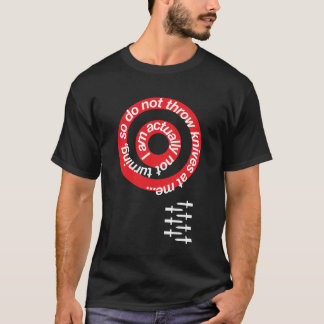 T-shirt Lancement de couteau