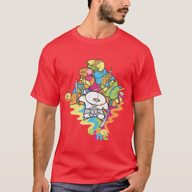 T-shirt Lancement d'un ajustement (Devant)