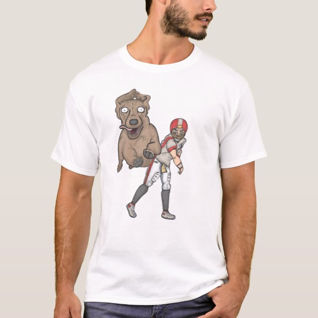 T-shirt Lancer de saucisse (Devant)