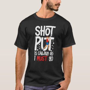 T-shirt Lancer du poids Athlétisme Lanceur de poids Piste