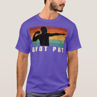 T-shirt Lancer du poids Rétro 1
