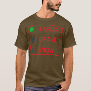 T-shirt Lancer Evo 9 IX Tarmac Gravac Snow Premium