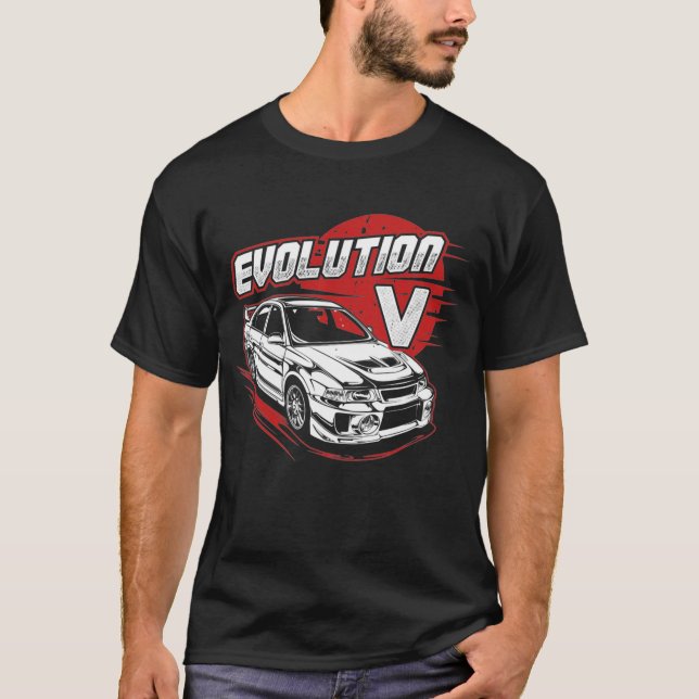 T-shirt Lancer Evolution 5 (Devant)