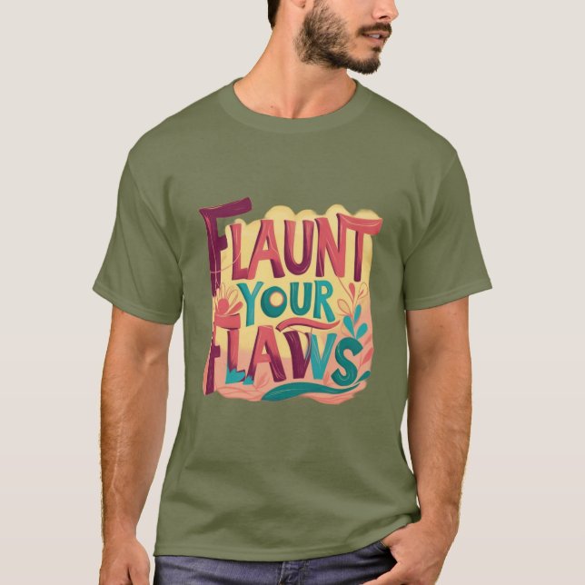 T-shirt Lancer vos défauts (Devant)