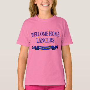 T-shirt Lancers à la maison bienvenu