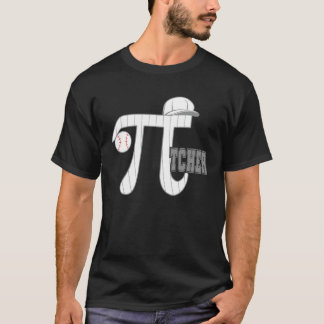 T-shirt Lanceur de baseball Pi 3 14 Jour Pi Mathématiques