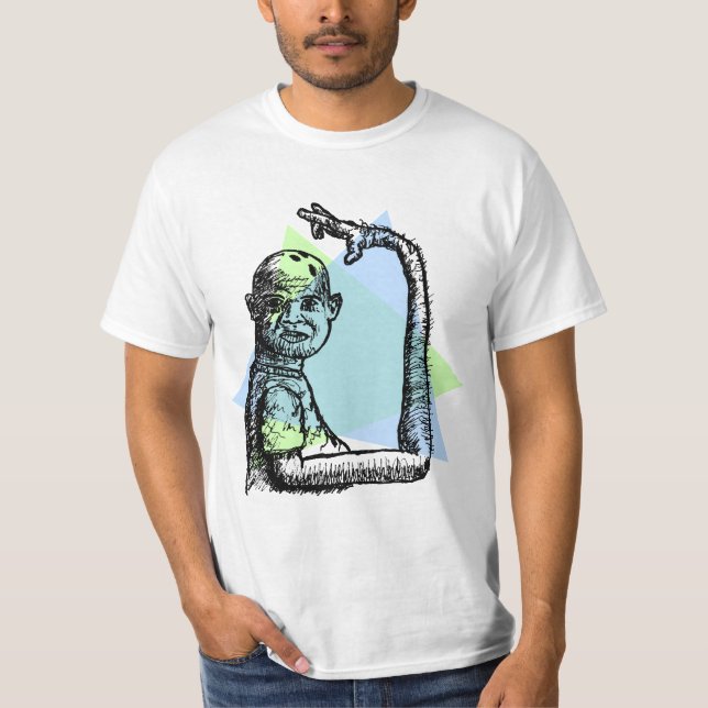 T-shirt Lanceur - triangles (Devant)