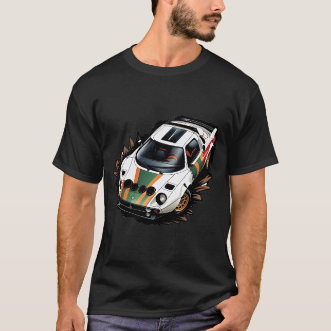 T-shirt Lancia Stratos (Devant)