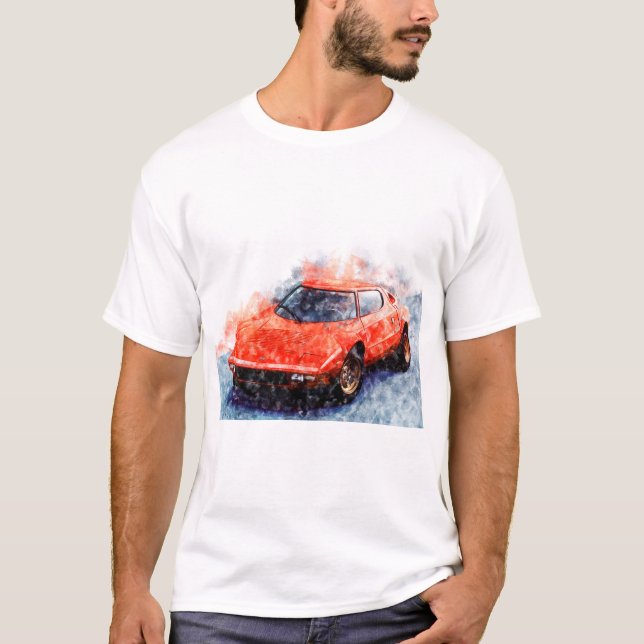 T-shirt Lancia Stratos (Devant)