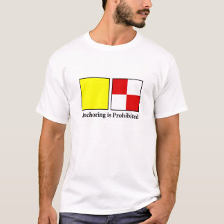 T-shirt L'ancrage est interdit