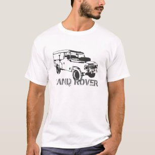 T-shirt Land Rover Landy Car Classic Randonnée Vintage Can