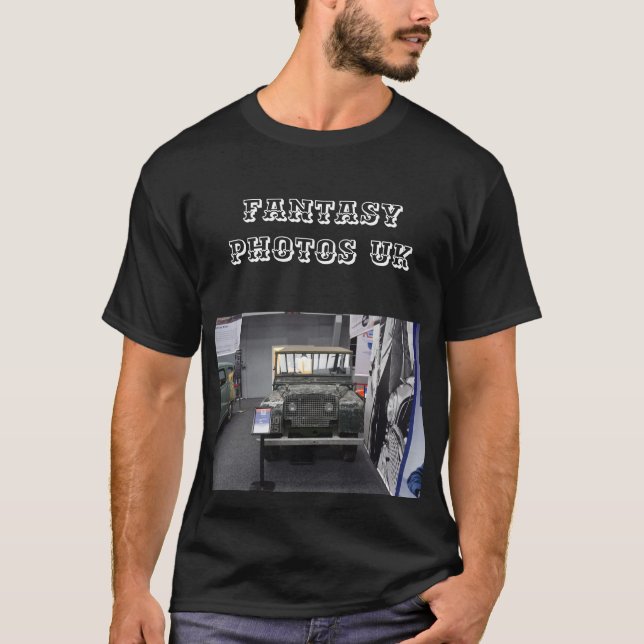 T-shirt Land Rover série 1 (Devant)