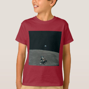 T-shirt Lander lunaire Apollo et lever de terre sur la lun