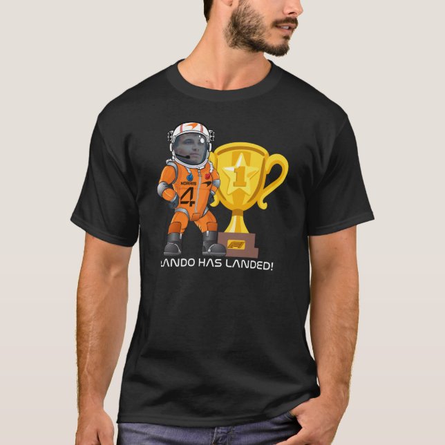 T-shirt Lando Norris World Champion 2025 Winner (Devant)