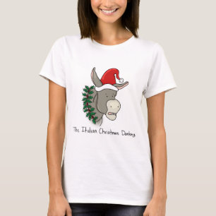 T-shirt L'âne italien de Noël