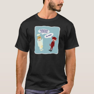 T-shirt L'ange et le diable sur mon épaule