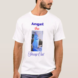 T-shirt L'ange le chat impertinent