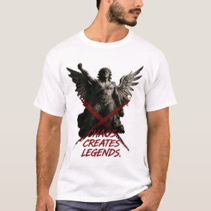 T-shirt L'ange tombé de Chaos crée des légendes Art