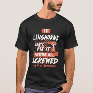 T-shirt LANGHORNE, LANGHORNE Funny Shirts
