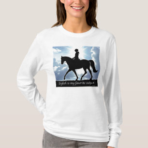 T-shirt L'anglais est mon sujet préféré