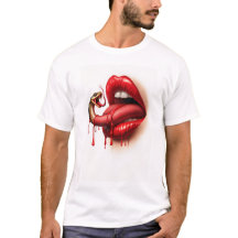 T-shirt langue de serpent 