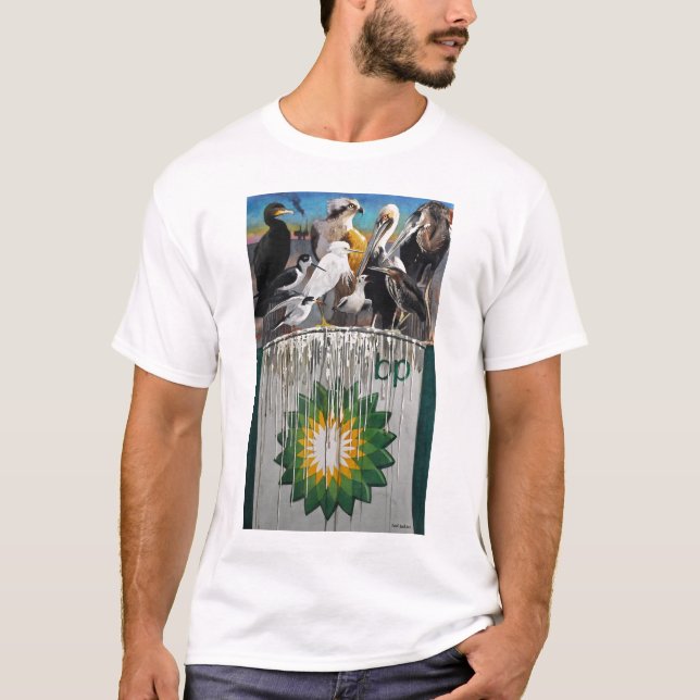 T-shirt Langue de volaille par des aws de Paul Jackson, (Devant)