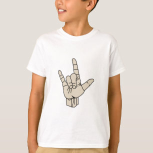 T-shirt Langue des signes