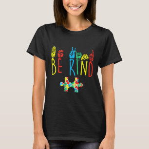 T-shirt Langue des signes de la main de l'enfant Sensibili